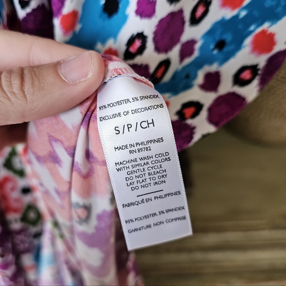 NATORI Abstract Escape Caftan - Picture 7 of 8